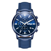 Lee Cooper, Men's, Analog Watch, Blue Dial, with Leather Band, LE-LC08085.999