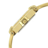 Titan Karishma Women's Analog Watch Silver Dial With Golden Stainless Steel Strap, 2345YM05