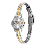 Titan Women's Watch Analog Silver Dial with Two-Toned Stainless Steel Band, 2401BM02