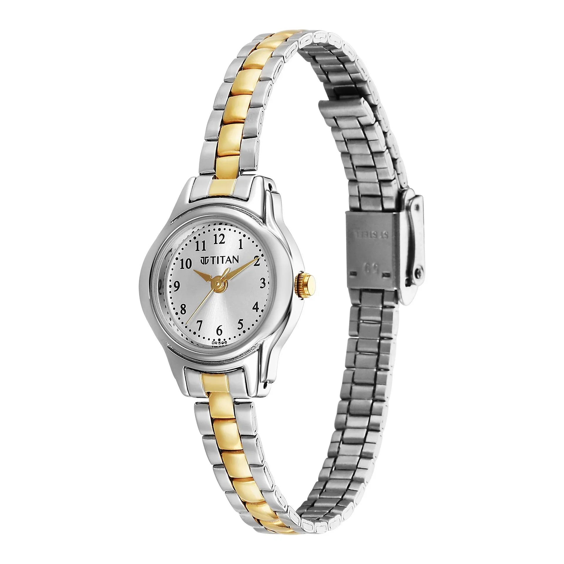 Titan, Men's, Analog Watch, Silver Dial, with Stainless Steel Band, TI-2598BM02