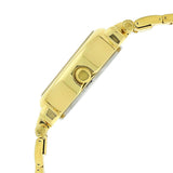 Titan Women's Watch Karishma Collection Analog, Champagne Dial Gold Stainless Strap, 2535YM01