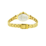 Titan Women's Watch Karishma Collection Analog, Champagne Dial Gold Stainless Strap, 2535YM01