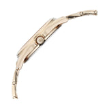 Titan Women's Watch Analog Purple Dial with Rose Gold Stainless Steel Band, 2565WM06