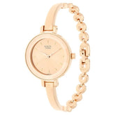 Titan Women's Watch Raga Collection Analog, Rose Gold Dial Rose Gold Stainless Strap, 2575WM01