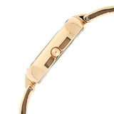 Titan Women's Watch Raga Collection Analog, Rose Gold Dial Rose Gold Stainless Strap, 2577WM01