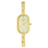 Titan Women's Watch Raga Collection Analog, Champagne Dial Gold Stainless Strap, 2577YM01