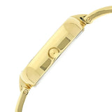 Titan Women's Watch Raga Collection Analog, Champagne Dial Gold Stainless Strap, 2577YM01