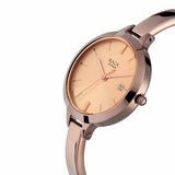 Titan Women's Watch Raga Rose Gold Dial Rose Gold Stainless Steel Strap Watch, 2578QM01
