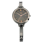 Titan Women's Watch Raga Collection Analog, Black Dial Grey Stainless Strap,2578QM02