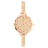 Titan Women's Watch Raga Collection Analog, Rose Gold Dial Rose Gold Stainless Strap, 2578WM01