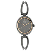 Titan Women's Watch Raga Collection Analog, Black Dial Grey Stainless Strap,2578QM02