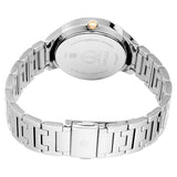 Titan Workwear Women's Watch Analog White Dial With Stainless Steel Band, 2588KM01
