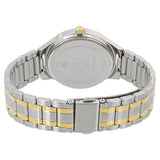 Titan Elegance Moonphase Women's Watch Analog Silver Dial with Two-toned Stainless Steel Band, 2590BM01