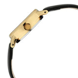 Titan Raga Women's Watch Black Dial with Black Leather Strap, 2593YL03