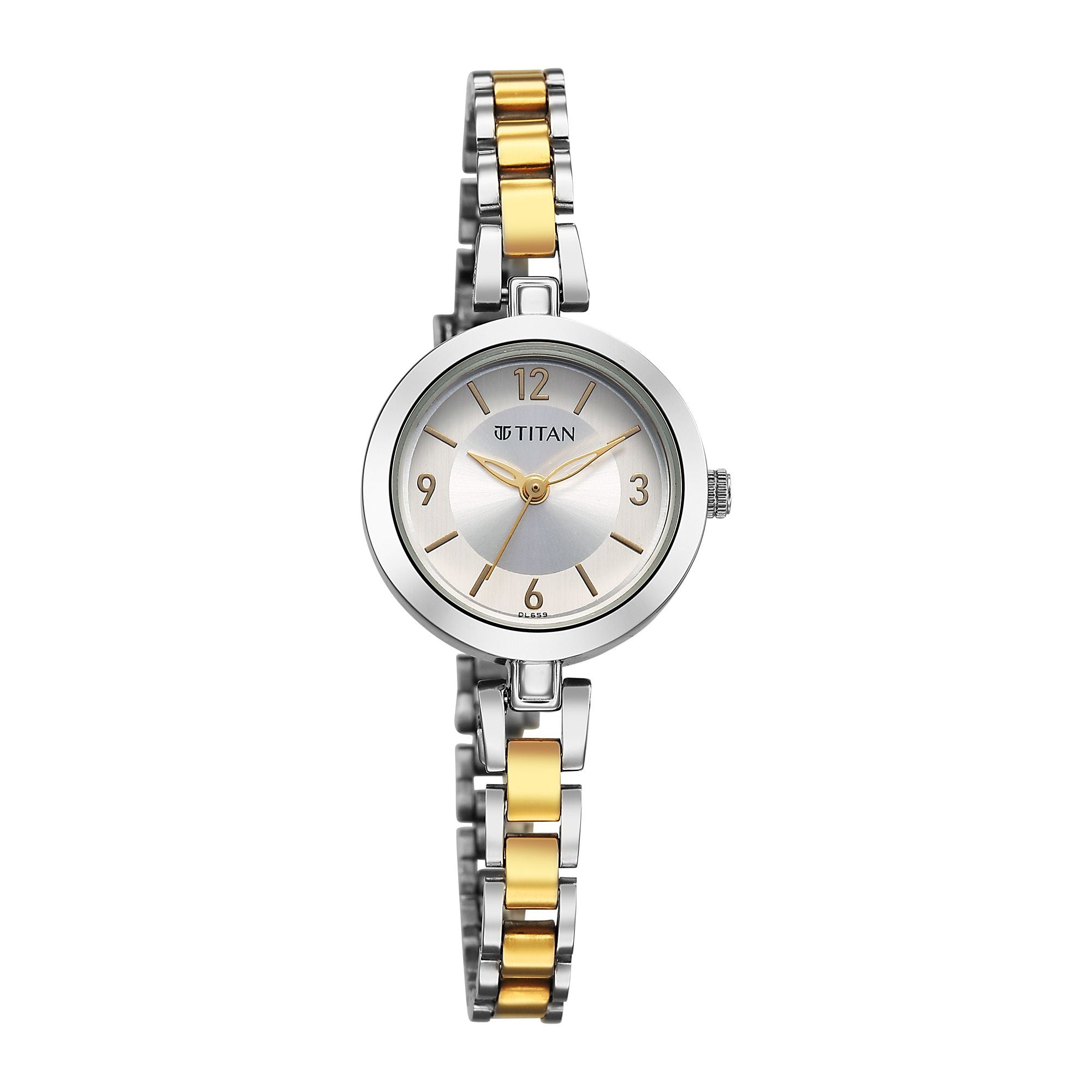 Titan, Men's, Analog Watch, Silver Dial, with Stainless Steel Band, TI-2598BM02