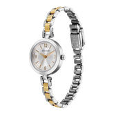 Titan Women's Watch Analog Silver Dial with Two-Toned Stainless Steel Band, 2598BM02