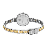 Titan Women's Watch Analog Silver Dial with Two-Toned Stainless Steel Band, 2598BM02