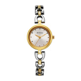 Titan Quartz Analog Women's Watch Silver Dial with Metal Strap, 2601BM01