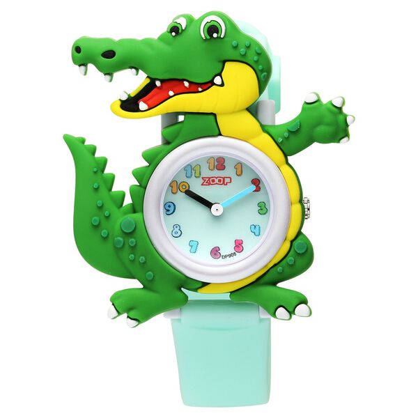 Zoop by Titan Friends from Nature Kid's Watch Analog Blue Dial PU Strap,26032PP01