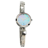 Titan Raga Viva Women's Watch Analog Mother of Pearl Dial With Silver Stainless Steel  Band, 2606QM01