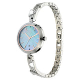 Titan Raga Viva Women's Watch Analog Mother of Pearl Dial With Silver Stainless Steel  Band, 2606QM01