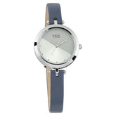 Titan Raga Viva Analog Women's Watch, Grey Dial Leather Strap, 2606SL01