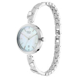 Titan Raga Viva Women's Watch Analog Mother of Pearl Dial With Silver Stainless Steel  Band, 2606SM03