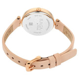 Titan Raga Viva Analog Women's Watch, Pink Dial Leather Strap, 2606WL02