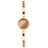 Titan Women's Watch Raga Rose Gold Dial Rose Gold Stainless Steel Strap Watch. 2606WM07