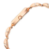 Titan Women's Watch Raga Delight Collection, Silver Dial Rose Gold Stainless Steel Strap, 2606WM11