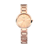 Titan Women's Watch Raga Collection Analog, Rose Gold Dial Rose Gold Stainless Strap, 2608WM01
