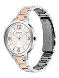 Titan Raga Facets Women's Watch Silver Dial With Two-toned Stainless Steel Band, 2617KM01