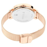 Titan Sparkle Women's Watch Analog Mutlicolor Dial With Rose Gold Mesh Band, 2617WM01