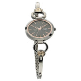 Titan Women's Watch Raga Grey Dial Silver Stainless Steel Strap Watch. 2621QM01