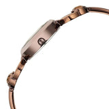 Titan Women's Watch Raga Viva Collection, Champagne Dial Brown Stainless Steel Band, 2621QM02