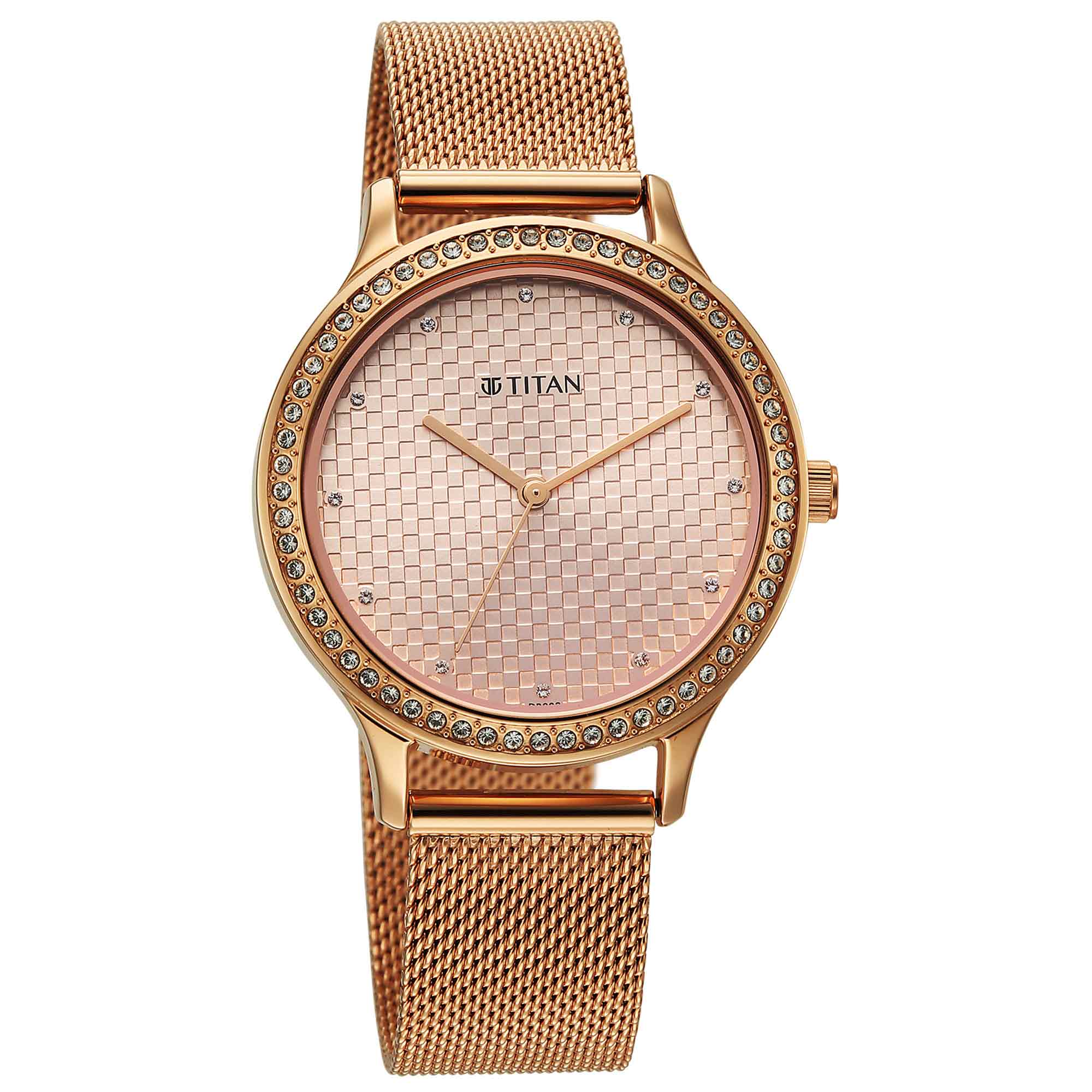 Titan, Men's, Analog Watch, with Stainless Steel Band, TI-2634WM06