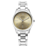 Titan TI-2639SM10 silver dial women watch