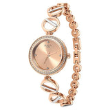 Titan Raga Viva Analog Women's Watch, Rose Gold Dial With Stainless Steel Strap, 2643KM01