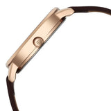 Titan Women's Watch Analog Brown Dial with Brown Leather Strap, 2648WL09