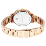 Titan Women's Watch Analog Pink Dial with Rose Gold Stainless Steel Band, 2648WM08