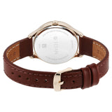 Titan Yin & Yang Men's Watch Analog Red Dial With Red Leather Strap, 2649WL05