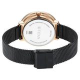 Titan Marhaba Women's Watch Analog Black Dial With Black Mesh Band, 2651KM07