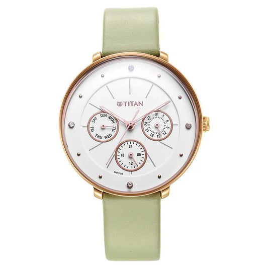 Titan, Men's, Analog Watch, White Dial, TI-2651SM09