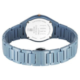 Titan Edge Ceramic Women's Watch Analog Blue Dial with Blue Ceramic Band, 2653QC07
