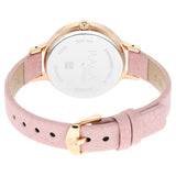 Titan Women's Watch Raga White Dial Pink Leather Strap Watch, 2666WL01