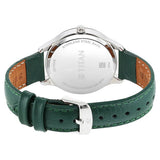 Titan Yin & Yang Women's Watch Analog Green Dial With Green Leather Strap, 2670SL05