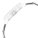 Titan Women's Watch Analog Blue Dial With Silver Stainless Steel Band, 2670SM09