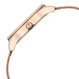 Titan Pastel Dreams Women's Watch Analog Mother of Pearl Dial with Rose Gold Mesh Band, 2670WM09