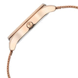 Titan Pastel Dreams Women's Watch Analog Mother of Pearl Dial Rose Gold Mesh Band, 2670WM09