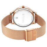 Titan Pastel Dreams Women's Watch Analog Mother of Pearl Dial with Rose Gold Mesh Band, 2670WM09
